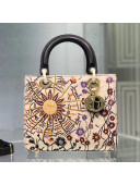 Dior Medium Lady Dior Bag in Flower Beads Embroidery 02 2020