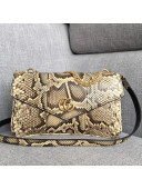 Gucci Medium Double Python Leather/Calfskin Shoulder Bag 524822 2018