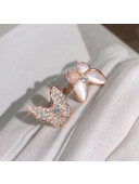 Van Cleef & Arpels Butterfly Ring Rosy Gold 2019