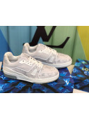 Louis Vuitton LV Trainer Sneakers in Grey Monogram Canvas 1A812O 202017 (For Women and Men)