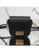 Saint Laurent Betty Mini Satchel in Smooth Leather 566959 Black 2019