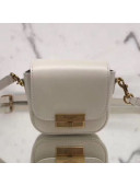 Saint Laurent Betty Mini Satchel in Smooth Leather 566959 White 2019