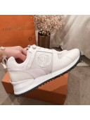 Louis Vuitton Run Away Calfskin Sneakers White 2021 07