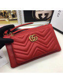 Gucci GG Marmont Double Mini Chain Bag 453878 Red