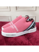 Dolce&Gabbana DG Knit Slip-on Sneakers Light Pink 2021