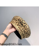 Chanel Love Leopard Print Beret Hat 2021