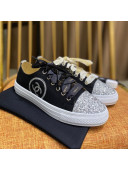 Chanel Canvas Sequins Sneakers 326 Black/Silver 2020