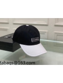 Chanel Canvas Baseball Hat White/Black 2021 20