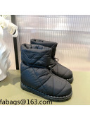 Prada Padded Nylon Fabric Ankle Boots 2UE019 Black 2021 