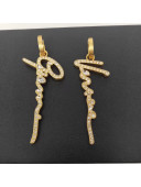 Versace Gianni drop earrings