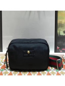 Gucci Mini Canvas Shoulder Bag 523323 Black 2018