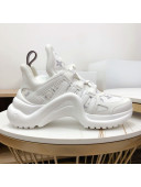 Louis Vuitton LV Archlight Monogram Mesh Sneakers White/Grey 298 2020