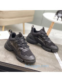 Dior D-Connect Sneakers in Black Mesh 2020