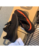 Adidas Yeezy Boost 350 V2 Sneakers Black/Orange 2021 27