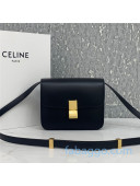 Celine Teen Small Classic Bag in Box Calfskin 192523 Black 2020 (Top quality)