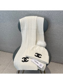 Chanel Scarf and Hat CSH22010301 White 2022