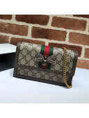 Gucci Queen Margaret GG Canvas Mini Bag 476079 Brown 2021