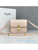 Celine Teen Small Classic Bag in Box Calfskin 192523 Light Pink 2020 (Top quality)