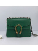 Gucci Dionysus Mini Leather Bag 421970 Green 2021