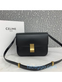 Celine Medium Classic Bag in Box Calfskin 8007 Black 2020 (Top quality)