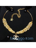 Chanel Wheat Collar Necklace AB4671 07 2020
