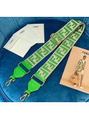 Fendi Strap You Shoulder Strap in Green FF Ribbon 2020