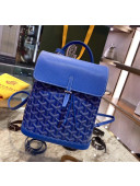 Goyard Alpin Mini Backpack Bag Blue 2020