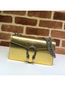 Gucci Dionysus Small Shoulder Bag ‎499623 Gold/Crystal 2021
