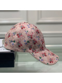 Gucci Liberty London Floral Baseball Hat Pink 2020