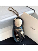 Chanel The Russian Doll Clutch/Crossbody Bag Black 