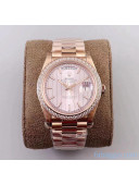 Rolex Datejust Watch 40mm With Crystal Pink Gold/Pink 2020 Top Quality 