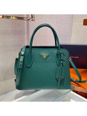 Prada Small Matinée Handbag 1BA295 Green 2021