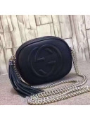 Gucci Soho Leather Mini Chain Bag 353965 Black 2021