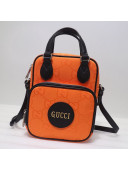 Gucci Off The Grid Shoulder Bag in Orange GG Nylon 625850 2020