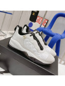 Chanel Mesh & Suede Sneakers G38290 White 2021 72