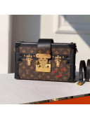 Louis Vuitton Petite Malle Box Shoulder Bag M44199 Monogram Canvas 2019