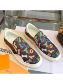 Louis Vuitton LVxNBA Ollie Monogram Canvas Slip on Sneakers Brown 2021