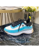 Chanel Suede Sneakers G35617 04 Blue 2020