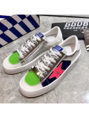 Golden Goose Stardan Sneaker Green/Silver/Navy Blue 2021 20