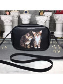 Balen...ga Calfskin Kitten Everyday Camera Bag XS Black 2018