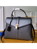 Louis Vuitton Padlock Rose des Vents MM Top Handle Bag M53816 Black 2019