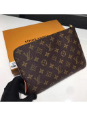 Louis Vuitton Etui Voyage Pouch PM Monogram Canvas Brown Inside