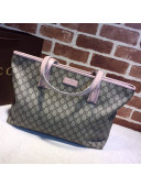 Gucci GG Canvas Tote Bag 211137 Pink 2021