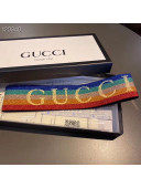 Gucci Rainbow Striped Headband 2019