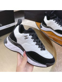 Chanel Nylon and Suede Sneakers G38035 White 2021 05