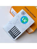 Louis Vuitton Travel Pocket Organizer Short Wallet in White Monogram Leather M67817