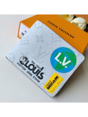 Louis Vuitton Travel Multiple Short Wallet in White Monogram Leather M67819