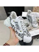 Dior Saddle Oblique Sneakers White 2020