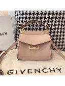 Givenchy Mystic Bag In Soft Baby Calfskin Leather Nude Pink 2019