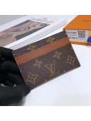 Louis Vuitton Porte Cartes Double Card Holder Monogram Coated Canvas M62170